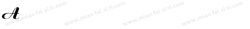 Ariston Extra Bold Italic T字体转换